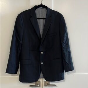 Stafford Men’s Wool Black Sport Coat - 44 Regular